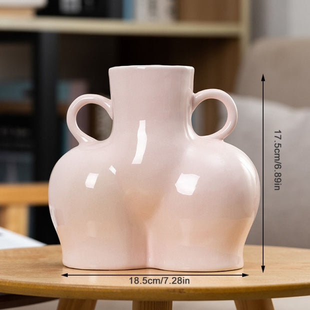 Human Body Ceramics Vases