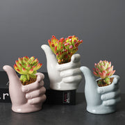 Finger Palm Vases